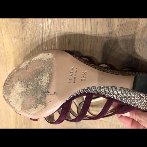 Prada wedges sandals - Picture 4 of 4